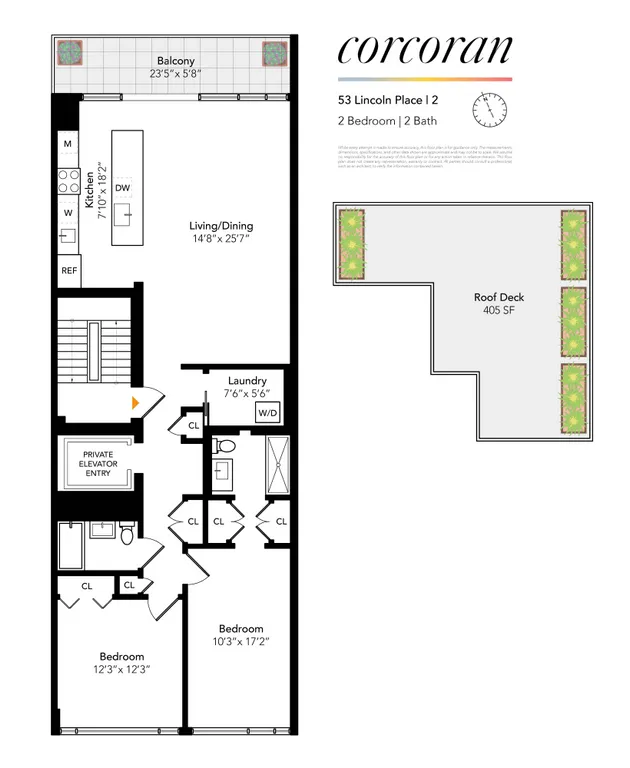 53 Lincoln Place, 2 | floorplan | View 20