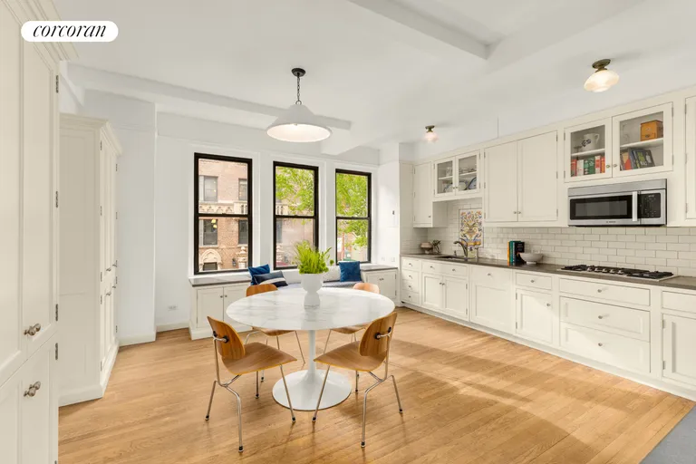 New York City Real Estate | View 21 East 10th Street, 2DE | Cooks Kitchen with Window Seat | View 6
