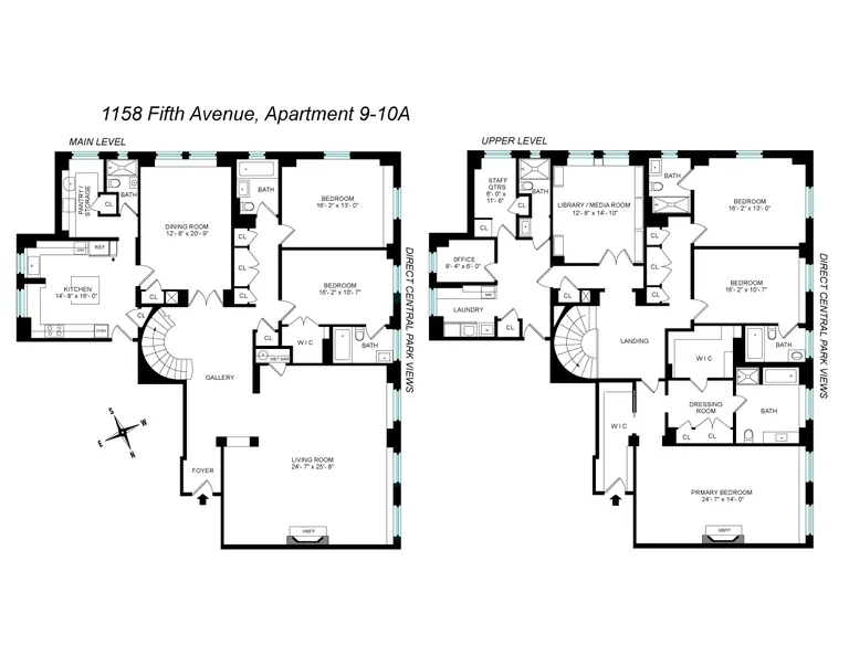 1158 Fifth Avenue, 9/10A | floorplan | View 18