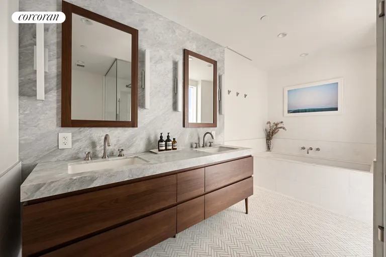 New York City Real Estate | View 145 President Street, 3A | Primary Bathroom | View 10
