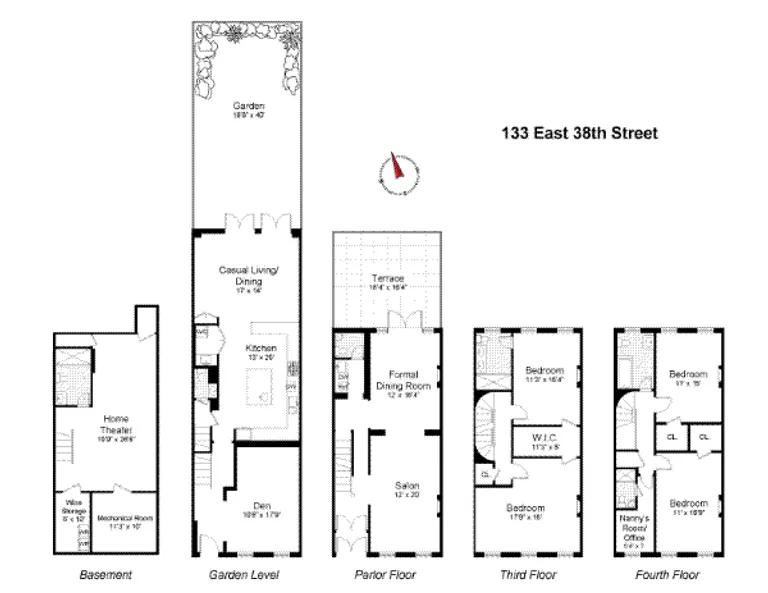 133 East 38th Street | floorplan | View 11