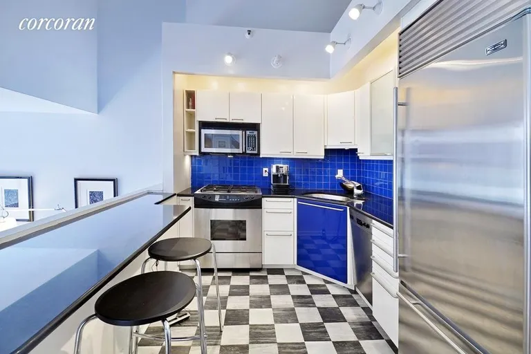 New York City Real Estate | View 130 Barrow Street, 404 | Beautiful Poggen Pohl, Viking and SubZero Kitchen | View 2