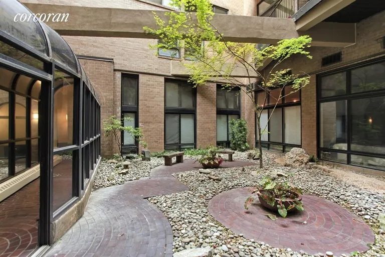 New York City Real Estate | View 130 Barrow Street, 404 | Courtyard | View 6