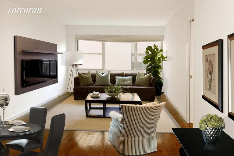 New York City Real Estate | View 153 East 57th Street, 17A | 1 Bed, 1 Bath | View 1