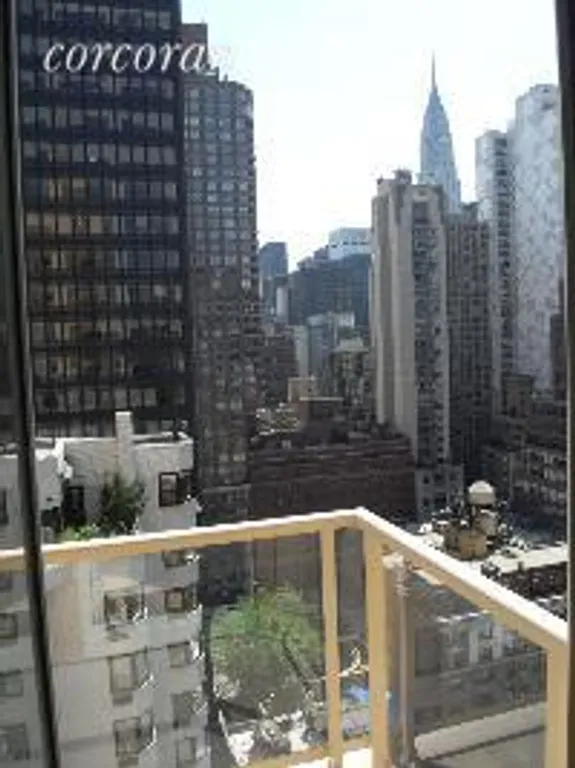 New York City Real Estate | View 250 East 49th Street, 18A | South Views from Balcony | View 5