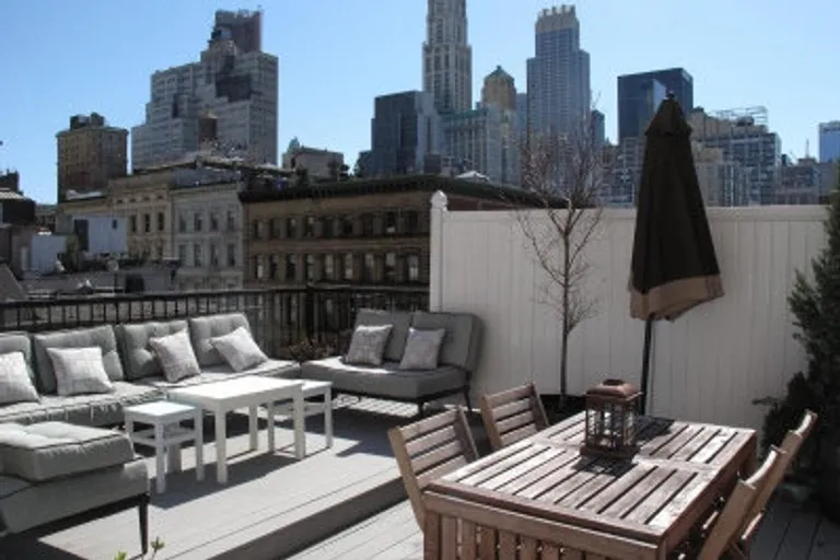 New York City Real Estate | View 136 West Broadway, PH | 1 Bed, 2 Baths | View 1