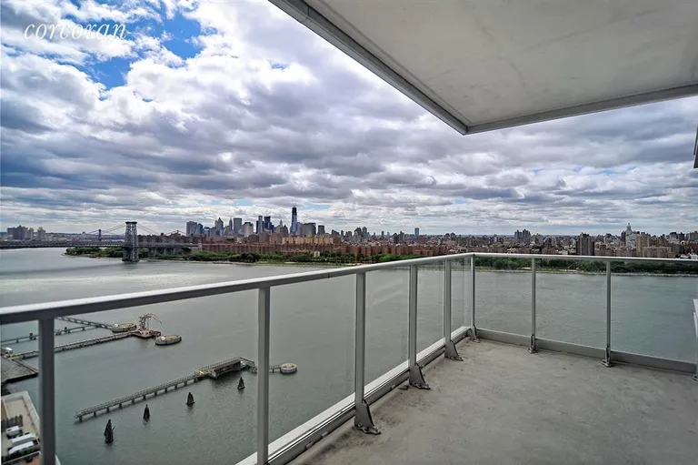 New York City Real Estate | View 2 Northside Piers, 24A | Terrace | View 4