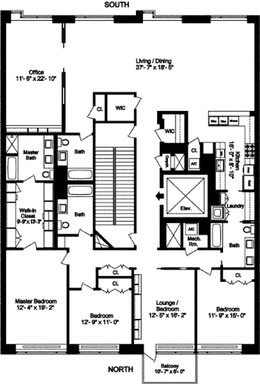48 Bond Street, 5 FL | floorplan | View 21