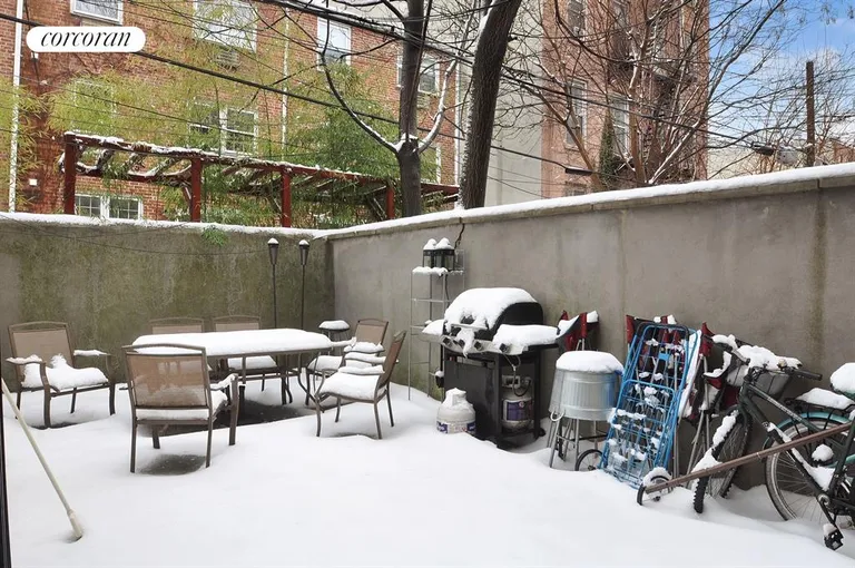 New York City Real Estate | View 477 Hicks Street, 1R | Side Yard | View 10