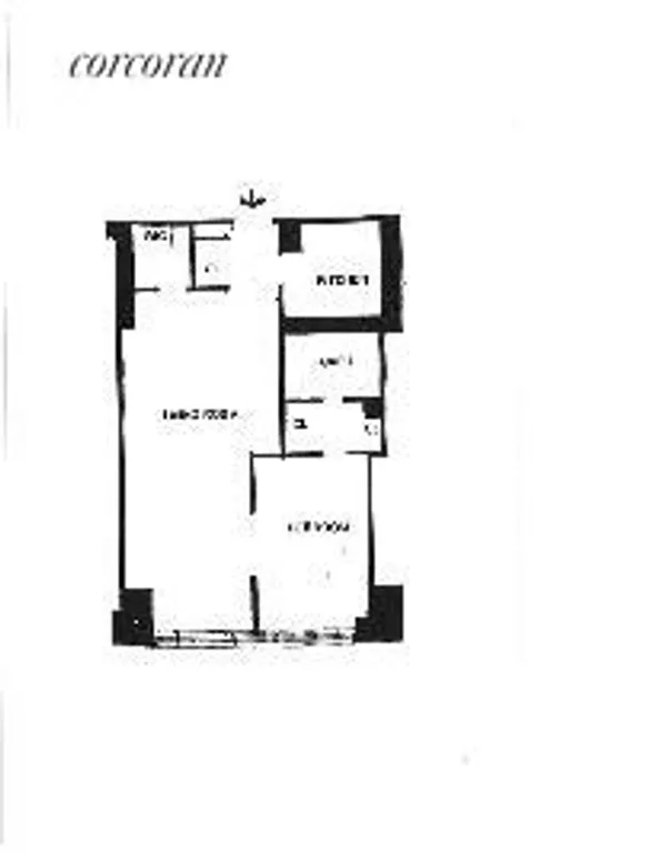 New York City Real Estate | View 155 West 68th Street, 707 | Floor plan | View 5
