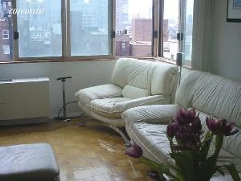 New York City Real Estate | View 350 West 50th Street, 10D | 1 Bed, 1 Bath | View 1