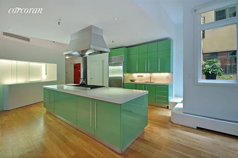 New York City Real Estate | View 42 Wooster Street, 2NF | Open Chef's kitchen with access to terrace! | View 2