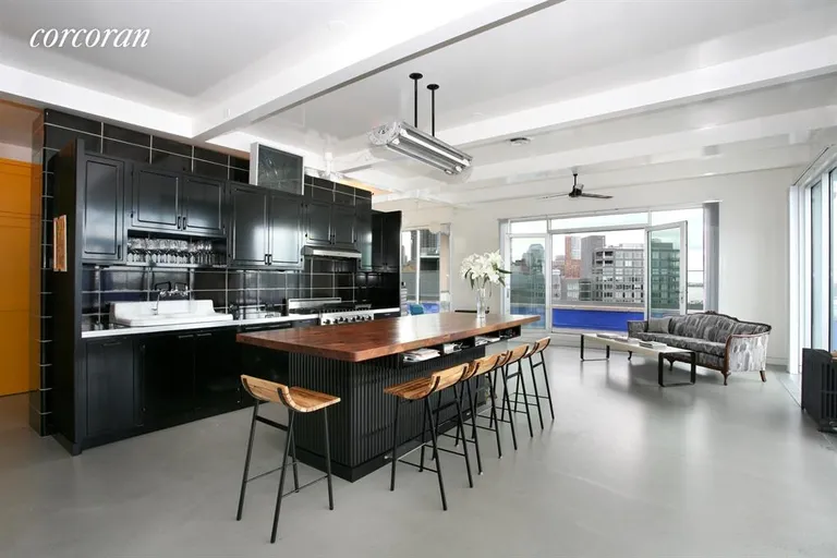 New York City Real Estate | View 533 Canal Street, PH | Chef's Kitchen | View 2