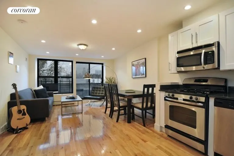 New York City Real Estate | View 195 President Street, 3 | Sprawling kitchen, living dining area | View 3