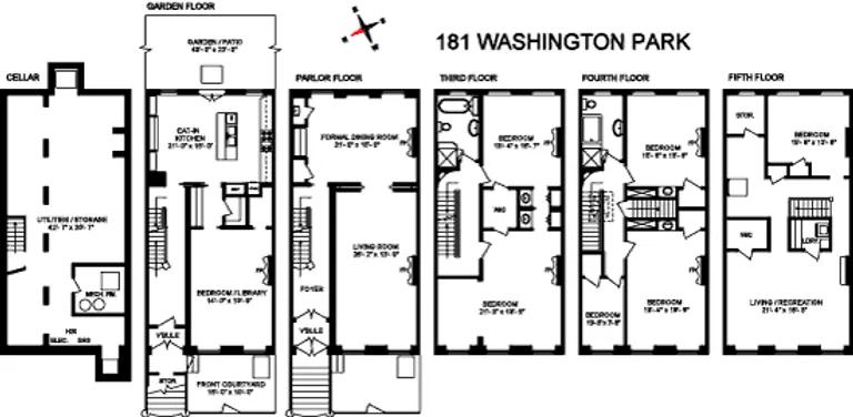 181 Washington Park | floorplan | View 13