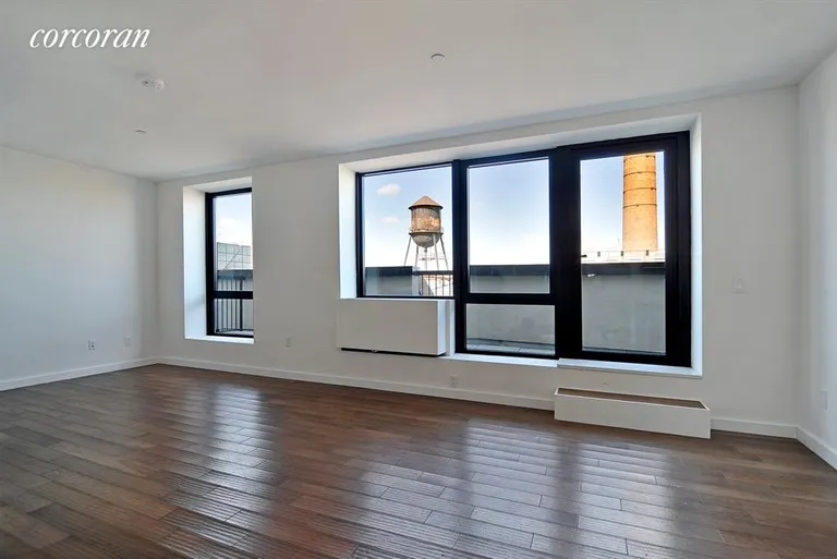 New York City Real Estate | View 70 Berry Street, PHC | Living Room | View 5