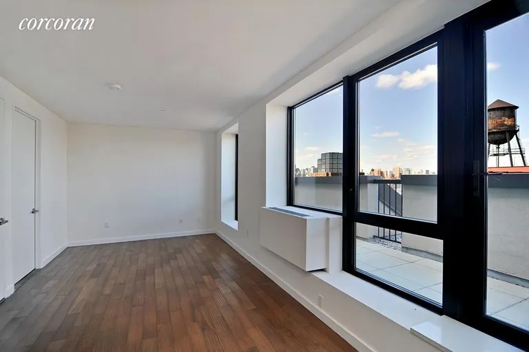 New York City Real Estate | View 70 Berry Street, PHC | Master Bedroom | View 7