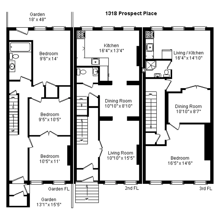 1318 Prospect Place | floorplan | View 6