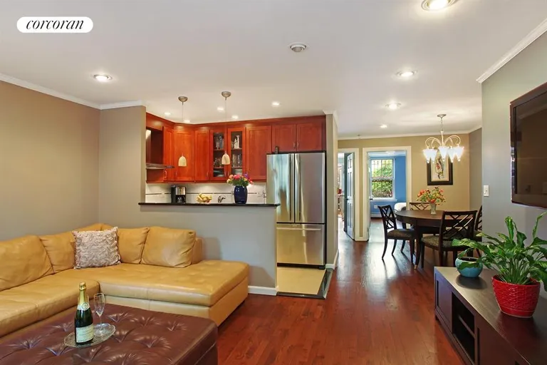 New York City Real Estate | View 157 South Oxford Street, 1 | Living Room / Dining Room | View 2
