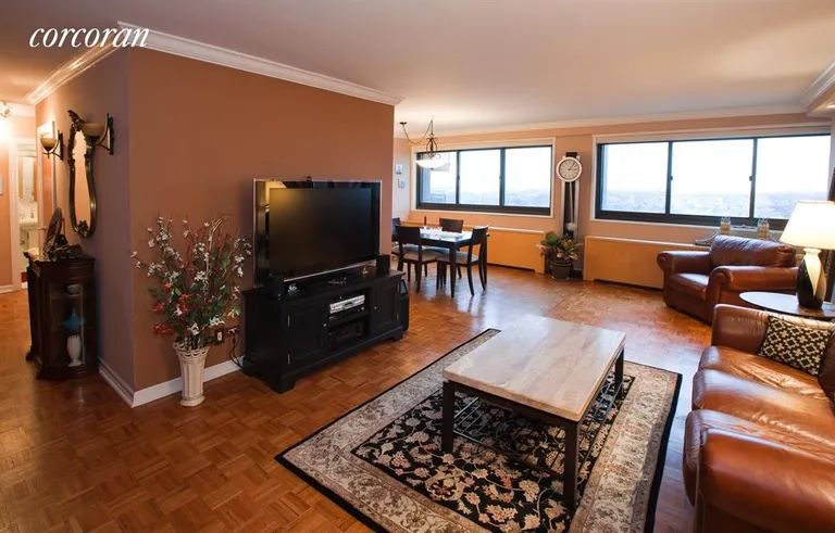 New York City Real Estate | View 1725 York Avenue, 34E | Living Room | View 11