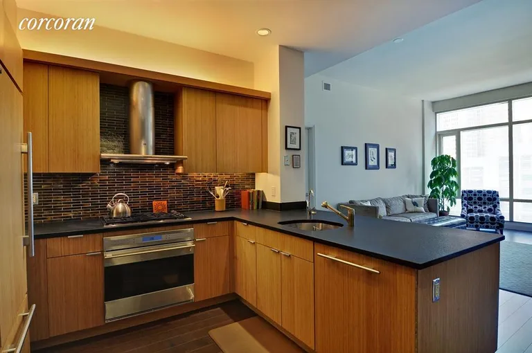 New York City Real Estate | View 70 Little West Street, 7N | Kitchen | View 2