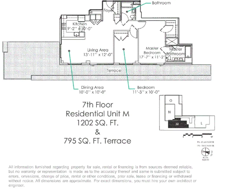 2750 East 12th Street, 7M | floorplan | View 1