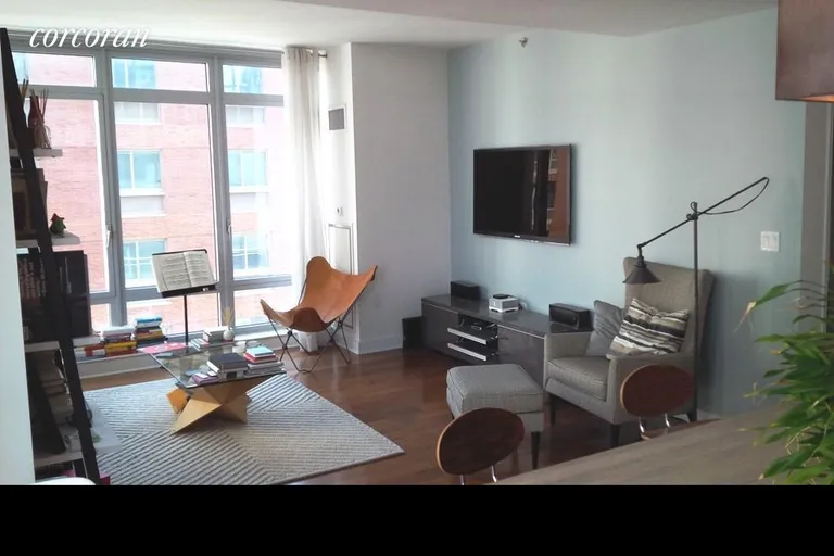 New York City Real Estate | View 2 Northside Piers, 4S | 1 Bed, 1 Bath | View 1