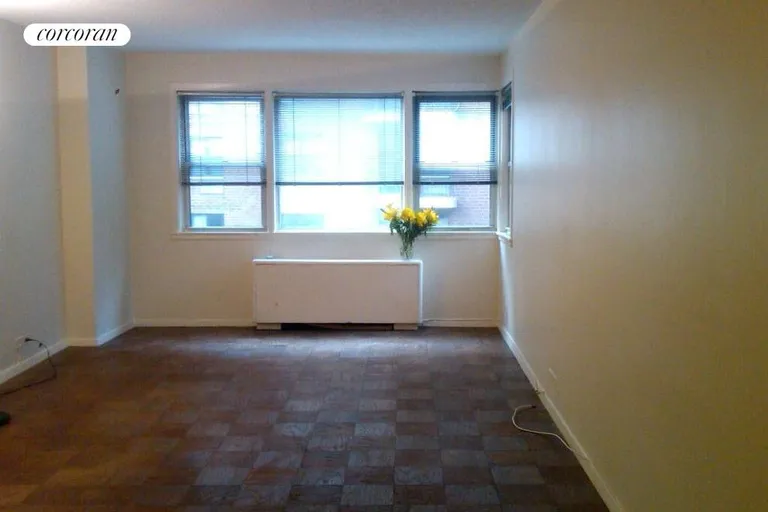 New York City Real Estate | View 77 East 12th Street, 6H | Living Room with Dining Alcove | View 4