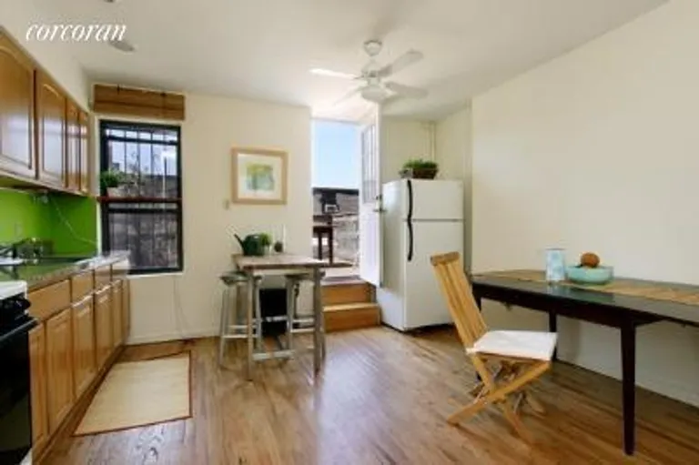 New York City Real Estate | View 114 14th street | Open plan kitchen/dining room | View 2
