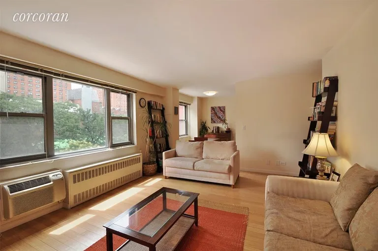 New York City Real Estate | View 100 West 93rd Street, 3B | Living Room / Dining Room | View 2
