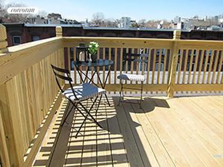 New York City Real Estate | View 257 Hoyt Street | Roof Deck | View 6