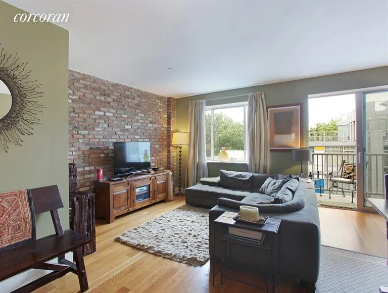 New York City Real Estate | View 191 Spencer Street, 5B | 1.5 Beds, 1 Bath | View 1