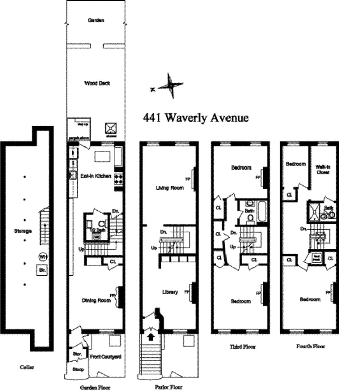 441 Waverly Avenue | floorplan | View 6