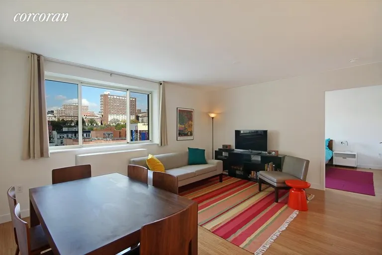 New York City Real Estate | View 301 West 115th Street, 8A | Living Room / Dining Room | View 9