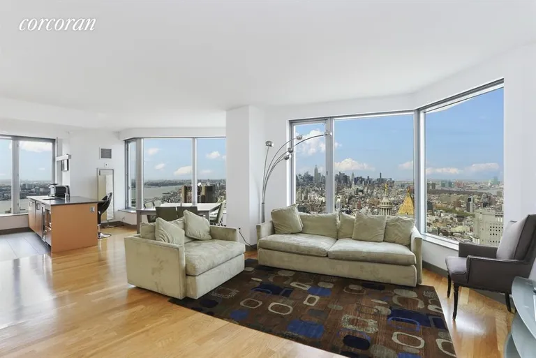 New York City Real Estate | View 8 Spruce Street, 55A | 3 Beds, 2 Baths | View 1