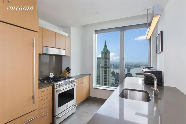 New York City Real Estate | View 8 Spruce Street, 55A | Kitchen | View 2