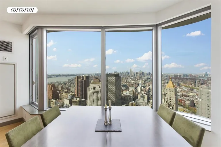 New York City Real Estate | View 8 Spruce Street, 55A | Dining Room | View 3