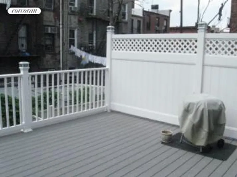 New York City Real Estate | View 412 South 4th Street, 2 | Deck! | View 2