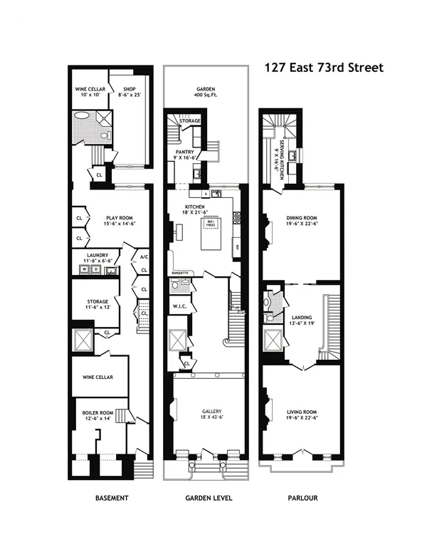 127 East 73rd Street | floorplan | View 23