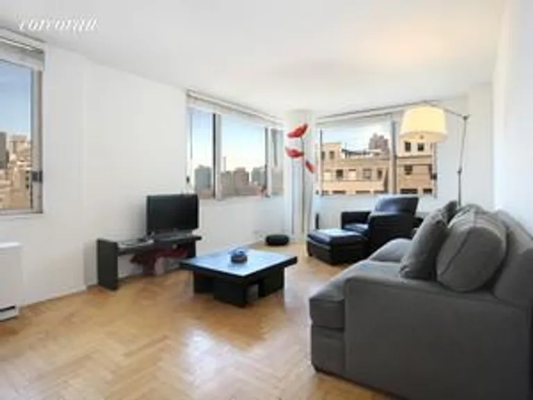 New York City Real Estate | View 350 West 50th Street, 15F | 2 Beds, 2 Baths | View 1