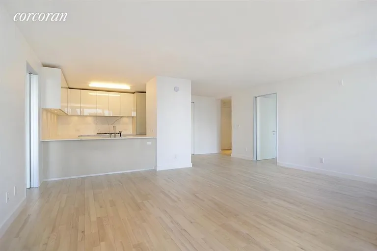 New York City Real Estate | View 322 West 57th Street, PH56M | Living Room | View 2