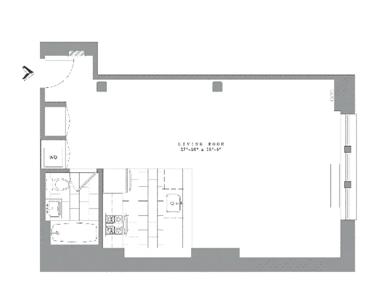 390 Wythe Avenue, 1J | floorplan | View 1