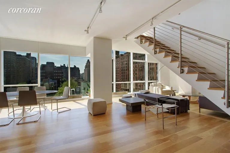 New York City Real Estate | View 245 Tenth Avenue, 8E | Living Room | View 8