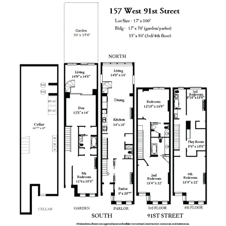 157 West 91st Street | floorplan | View 7