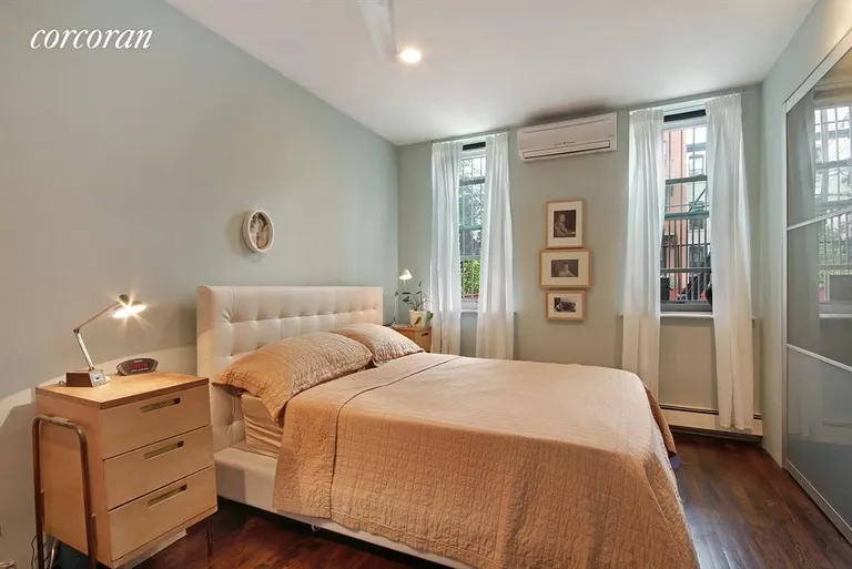 New York City Real Estate | View 643 Warren Street, 1 | Large master bedroom gets morning light. | View 4