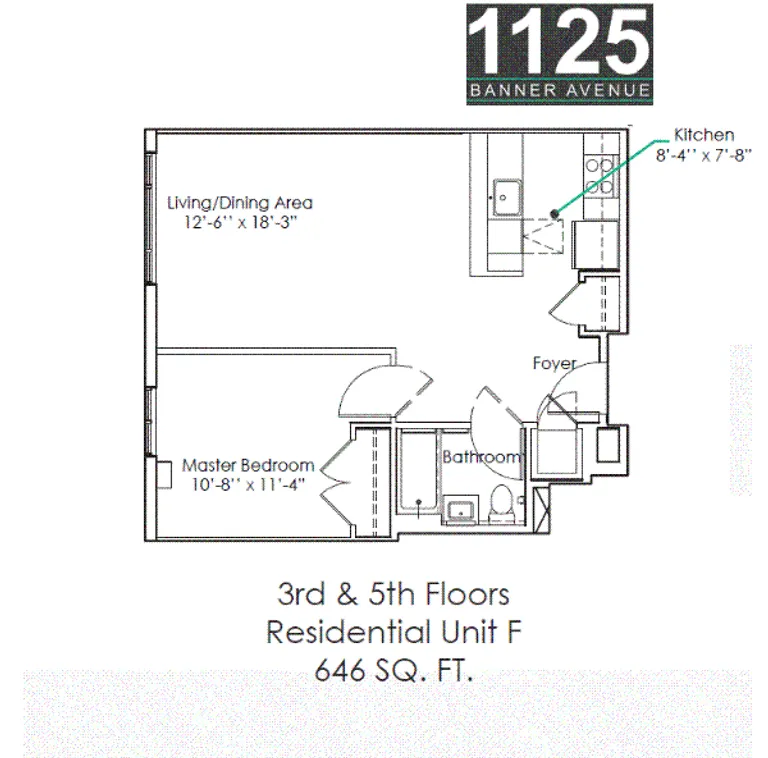 2750 East 12th Street, 3F | floorplan | View 1