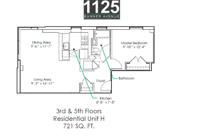 2750 East 12th Street, 3H | floorplan | View 1
