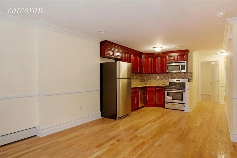 New York City Real Estate | View 434A Marion Street, 1 | Living Room | View 2