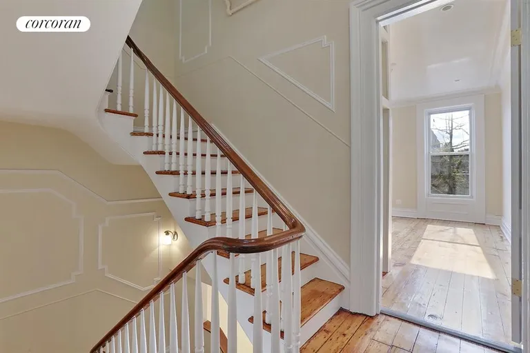 New York City Real Estate | View 137 Washington Avenue, 2 | Beautiful Central staircase with skylight | View 4