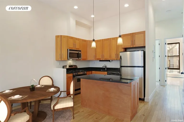 New York City Real Estate | View 390 Clinton Street, 2 | Kitchen/Dining Room | View 7